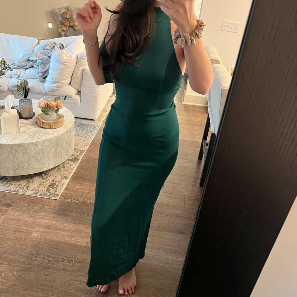 Reformation Filippa Halter Neck Dress